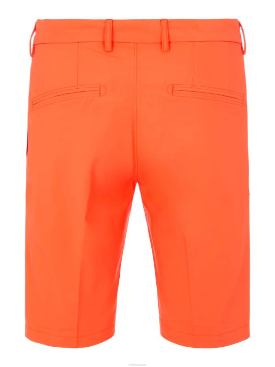 Somle Golf Shorts Lava Orange Men J.Lindeberg Clothing 66XF2261 - Image 2