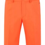 Somle Golf Shorts Lava Orange Men J.Lindeberg Clothing 66XF2261