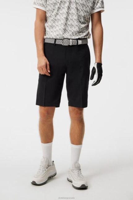 Somle Shorts Black Men J.Lindeberg Clothing 66XF404