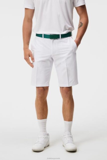 Somle Shorts White Men J.Lindeberg Clothing 66XF402