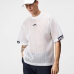 Spencer Tee White Men J.Lindeberg Clothing 66XF164