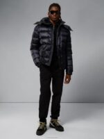 Sphere Down Jacket Black Men J.Lindeberg Clothing 66XF2449 - Image 2