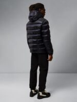 Sphere Down Jacket Black Men J.Lindeberg Clothing 66XF2449