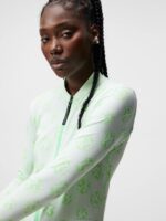 Spots Jacquard Mid Layer White Sphere Dot Women J.Lindeberg Clothing 66XF1901 - Image 3