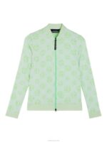 Spots Jacquard Mid Layer White Sphere Dot Women J.Lindeberg Clothing 66XF1901 - Image 4