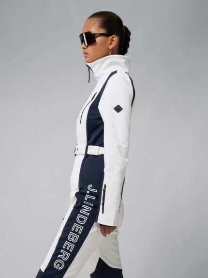Stanford Jumpsuit White Women J.Lindeberg Clothing 66XF2039