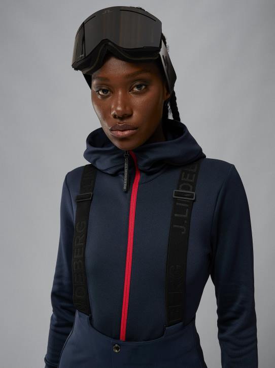 Stanford Pro Bib Pant Navy Women J.Lindeberg Clothing 66XF2062 - Image 4