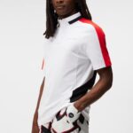 Stig Polo White Men J.Lindeberg Clothing 66XF42