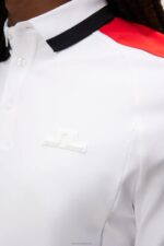 Stig Polo White Men J.Lindeberg Clothing 66XF42 - Image 5