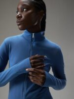 Stina Mid Layer Blue Horizon Women J.Lindeberg Clothing 66XF1906 - Image 4