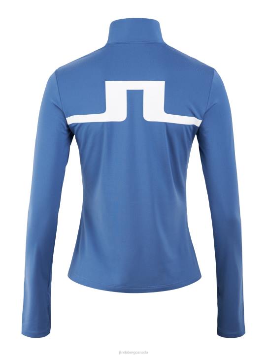 Stina Mid Layer Blue Horizon Women J.Lindeberg Clothing 66XF1906 - Image 6
