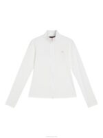 Stina Mid Layer White Women J.Lindeberg Clothing 66XF1905 - Image 5