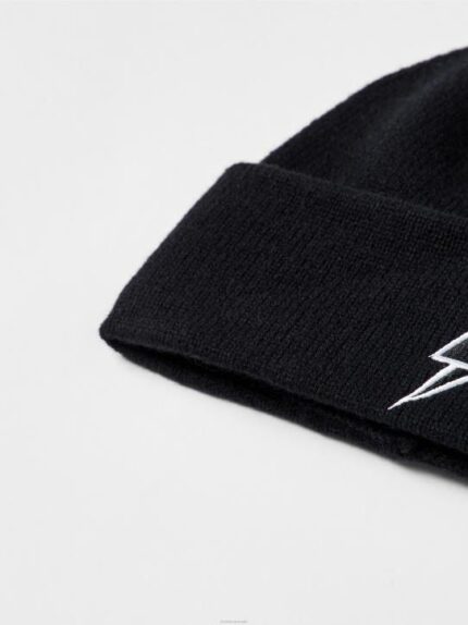 Strike Beanie Black Men J.Lindeberg Accessory 66XF2537