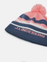 Stripe Beanie Strawberry Ice Men J.Lindeberg Accessory 66XF901 - Image 2