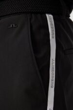 Stuart Stripe Pant Black Men J.Lindeberg Clothing 66XF463 - Image 4