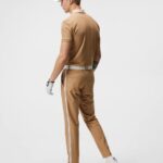 Stuart Stripe Pant Tiger Brown Men J.Lindeberg Clothing 66XF465