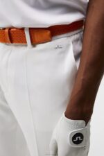 Stuart Stripe Pant White Men J.Lindeberg Clothing 66XF401 - Image 3