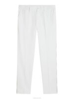Stuart Stripe Pant White Men J.Lindeberg Clothing 66XF401 - Image 5