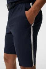 Stuart Stripe Shorts Navy Men J.Lindeberg Clothing 66XF399 - Image 3