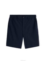 Stuart Stripe Shorts Navy Men J.Lindeberg Clothing 66XF399 - Image 5