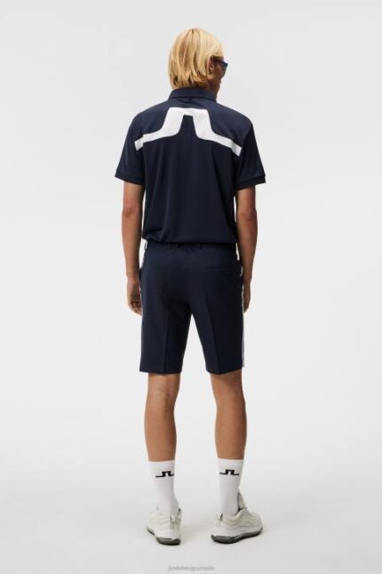 Stuart Stripe Shorts Navy Men J.Lindeberg Clothing 66XF399