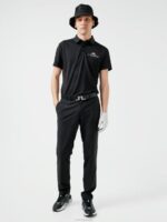 Stue Stripe Golf Pant Black Men J.Lindeberg Clothing 66XF2209 - Image 3