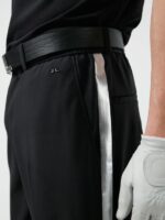 Stue Stripe Golf Pant Black Men J.Lindeberg Clothing 66XF2209 - Image 4