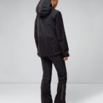 Summit Softshell Jacket Black Women J.Lindeberg Clothing 66XF2854