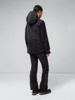 Summit Softshell Jacket Black Women J.Lindeberg Clothing 66XF2854