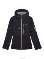 Summit Softshell Jacket Black Women J.Lindeberg Clothing 66XF2854 - Image 4