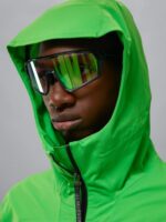 Summit Softshell Jacket Classic Green Men J.Lindeberg Clothing 66XF2441 - Image 4