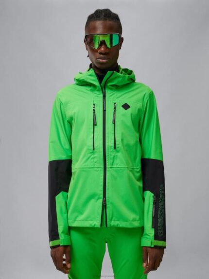 Summit Softshell Jacket Classic Green Men J.Lindeberg Clothing 66XF2441