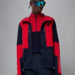 Summit Softshell Jacket Navy Men J.Lindeberg Clothing 66XF2442