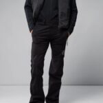 Summit Softshell Pants Black Men J.Lindeberg Clothing 66XF2206