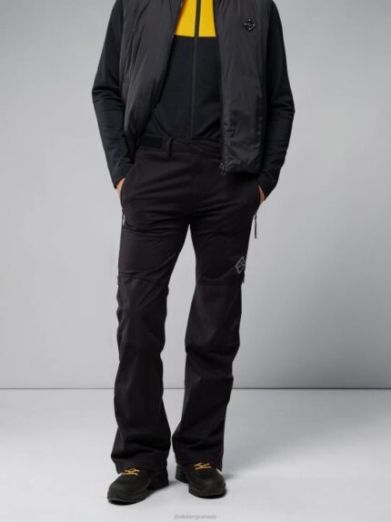 Summit Softshell Pants Black Men J.Lindeberg Clothing 66XF2206