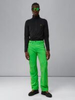 Summit Softshell Pants Classic Green Men J.Lindeberg Clothing 66XF2207 - Image 3
