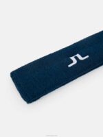 Sweat Headband Moroccan Blue Men J.Lindeberg Accessory 66XF2521 - Image 2