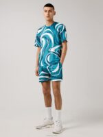 Swirl Bridge Mono T-shirt Swirl Bridge Monogram Men J.Lindeberg Clothing 66XF2148 - Image 2