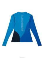 Swirl Long Sleeve Top Navy Women J.Lindeberg Clothing 66XF1415 - Image 6