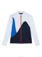 Swirl Mid Layer Navy Women J.Lindeberg Clothing 66XF1884 - Image 5