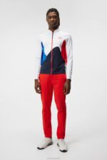 Swirl Mid Layer White Men J.Lindeberg Clothing 66XF648 - Image 2