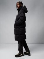 Sydney Down Parka Black Women J.Lindeberg Clothing 66XF2049 - Image 3