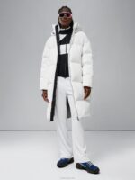 Sydney Down Parka White Women J.Lindeberg Clothing 66XF2050 - Image 2