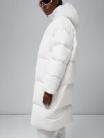 Sydney Down Parka White Women J.Lindeberg Clothing 66XF2050 - Image 3