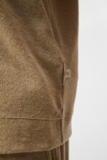 Ted Terry Resort Shirt Safari Beige Men J.Lindeberg Clothing 66XF1034 - Image 5