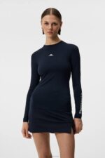 Tekla Top Navy Women J.Lindeberg Clothing 66XF1493