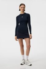 Tekla Top Navy Women J.Lindeberg Clothing 66XF1493 - Image 3