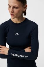 Tekla Top Navy Women J.Lindeberg Clothing 66XF1493 - Image 4