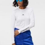 Tekla Top White Women J.Lindeberg Clothing 66XF1359