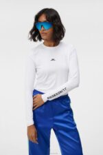 Tekla Top White Women J.Lindeberg Clothing 66XF1359